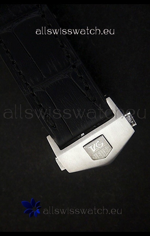 Tag Heuer Carrera Tachymeter Chronograph in Black Replica 7