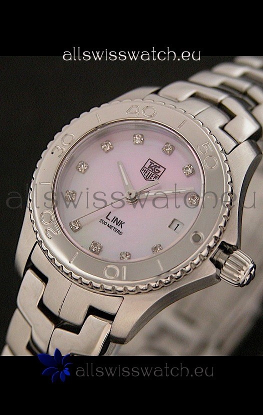 IMG_9081 Tag Heuer Link Ladies in Pink Dial Replica 7