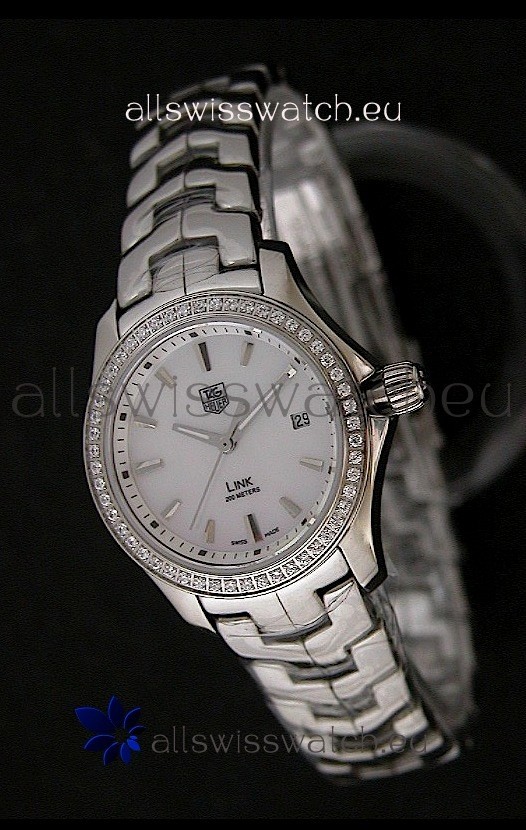 IMG_9081 Tag Heuer Link Ladies in Mother of Pearl White Dial Replica 7