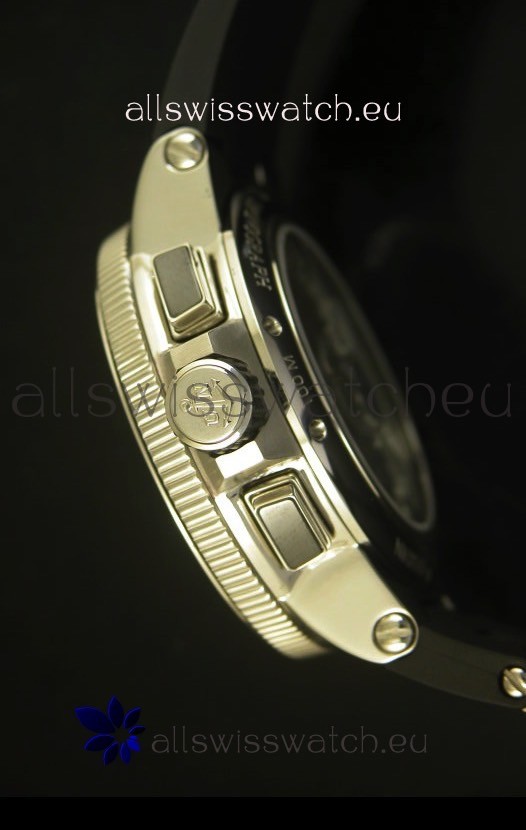 IMG_9081 Ulysse Nardin Marine Chronograph Stainless Steel Arabic Dial - 1:1 Mirror Replica 7