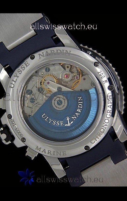 IMG_9081 Ulysse Nardin Maxi Marine Chronograph Swiss Replica 7