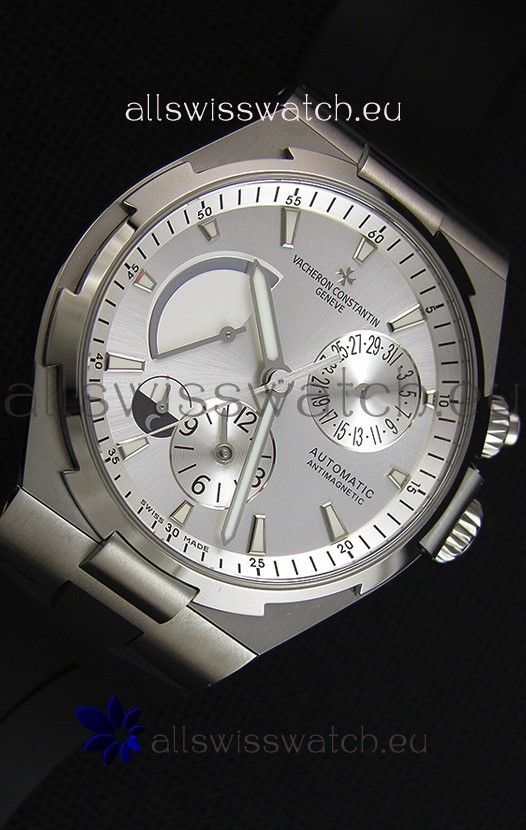 IMG_9081 Vacheron Constantin Overseas Dual Time Steel White Dial Replica 7
