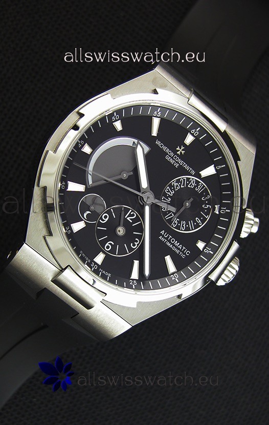 IMG_9081 Vacheron Constantin Overseas Dual Time Black Dial Replica 7