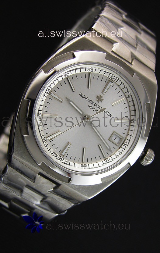 IMG_9081 Vacheron Constantin Overseas Steel White Dial 1:1 Mirror Replica 7