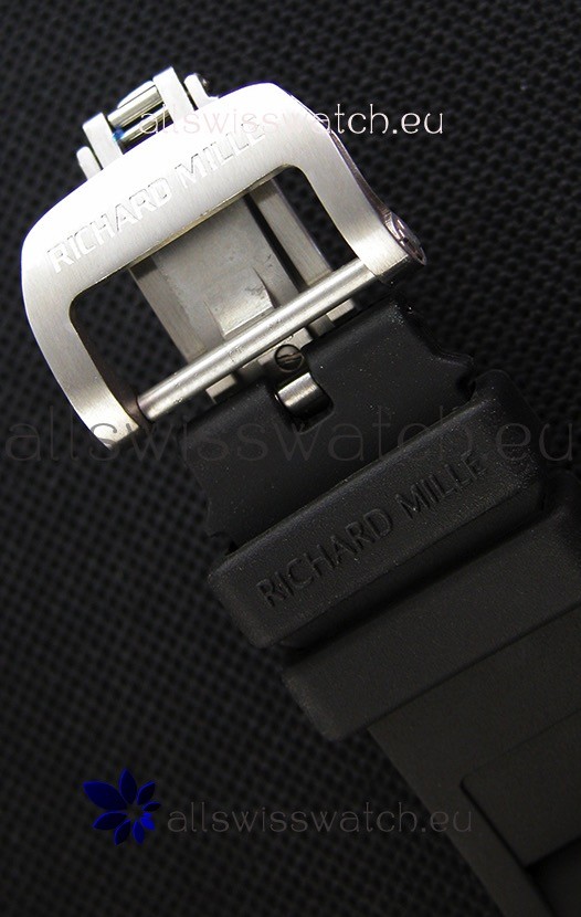 Richard Mille RM001 Evolution Tourbillonwith Brushed Steel Case Replica 7