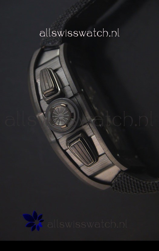 IMG_9081 Richard Mille RM011 Filipe Massa PVDin Black Nylon Strap Replica 7