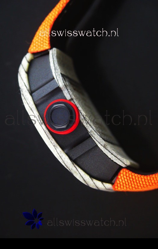 IMG_9081 Richard Mille RM027 Tourbillon Rafael Nadal Edition in Forged Carbon Case Replica 7