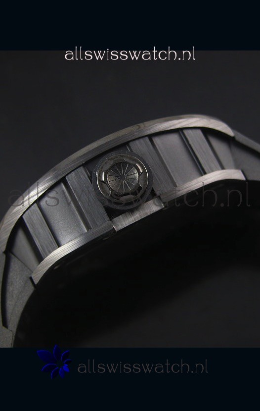 IMG_9081 Richard Mille RM055 Ceramic Case in Black Inner Bezel Replica 7