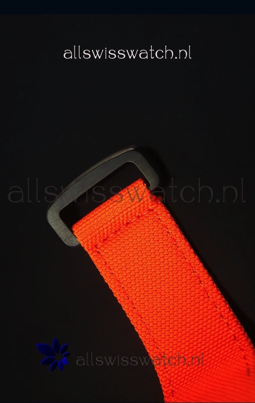 IMG_9081 Richard Mille RM35-01 Rafael Nadal EditionOrange Nylon Strap Replica 7