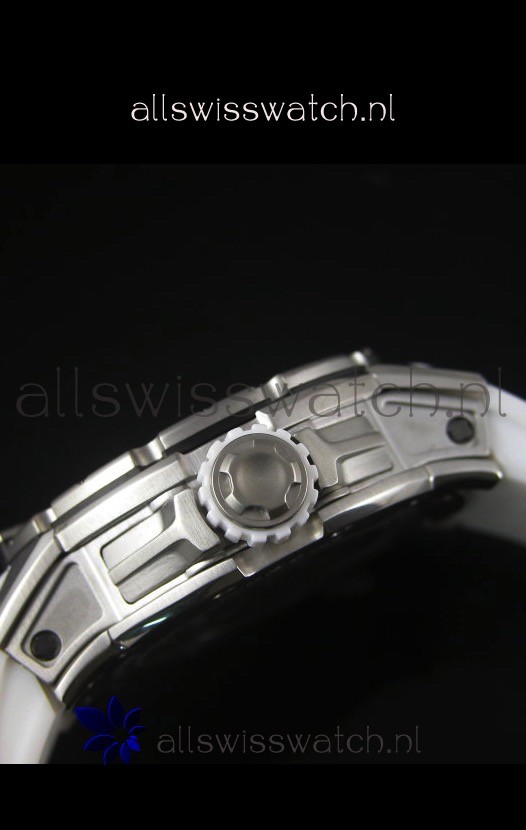 IMG_9081 Richard Mille RM028 Automatic Diver'sin White Replica 7