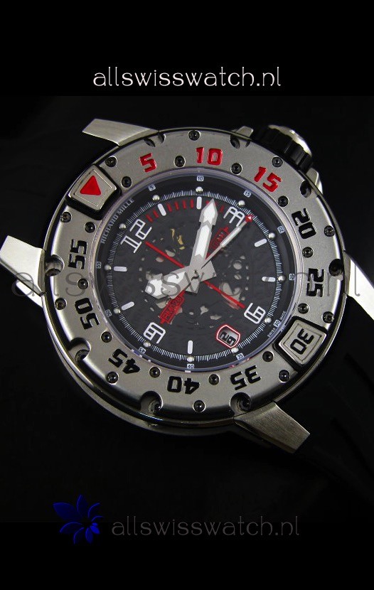 IMG_9081 Richard Mille RM028 Automatic Diver'sin Black Replica 7