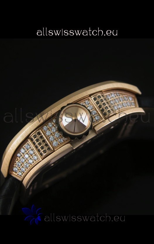 IMG_9081 Richard Mille RM051 Tourbillon in Pink Gold Case Replica 7