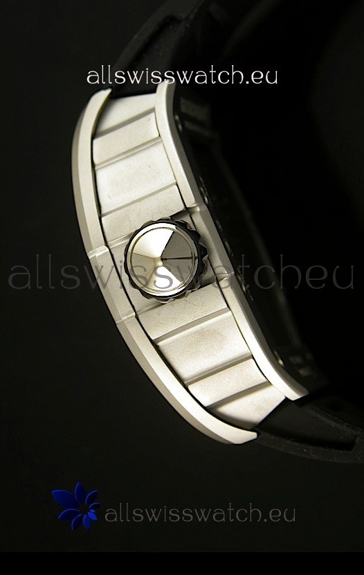 IMG_9081 Richard Mille RM057 Tourbillon Jackie Chanin Titanium Case Replica 7
