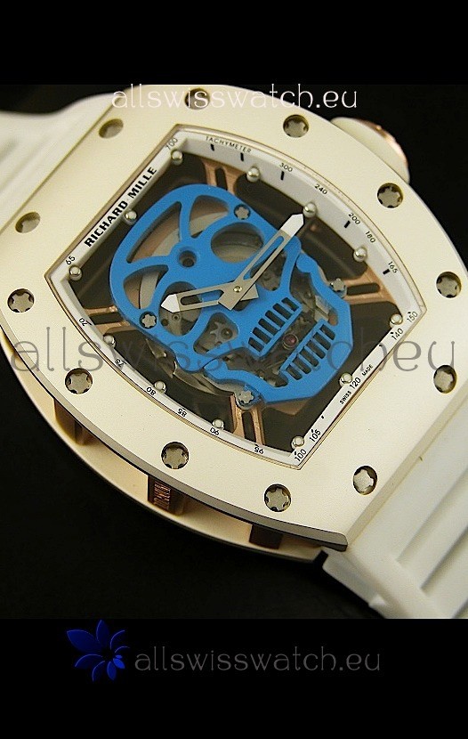 IMG_9081 Richard Mille RM052 Skull TourbillonCeramic Case Replica 7