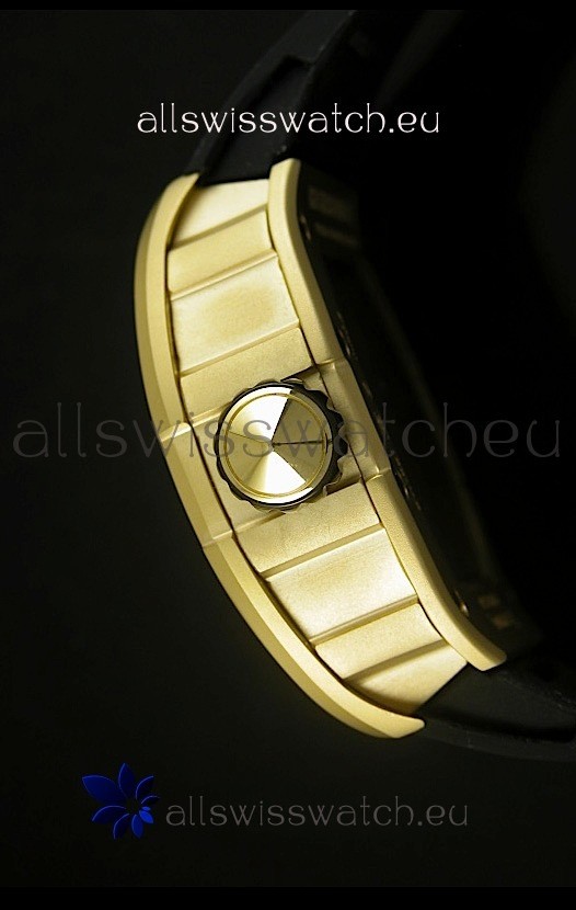 IMG_9081 Richard Mille RM057 Tourbillon Jackie Chanin Yellow Gold Replica 7