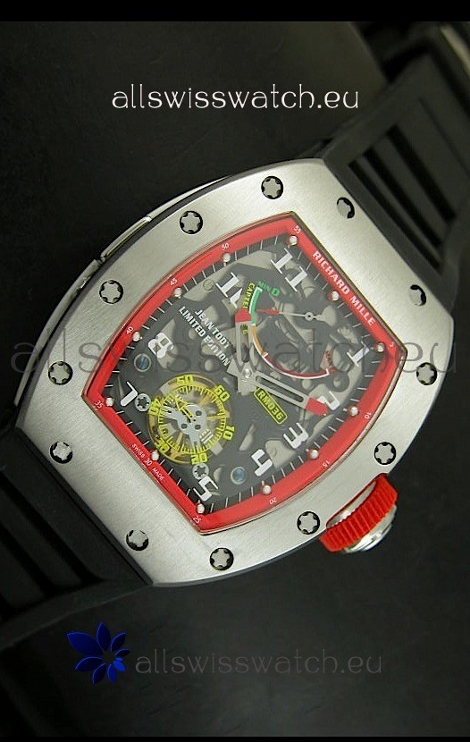 IMG_9081 Richard Mille RM002 Power Reserve Tourbillonin Steel Case Replica 7