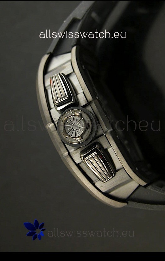 IMG_9081 Richard Mille Filippe Massa Edition Titanium in PVD Case Replica 7
