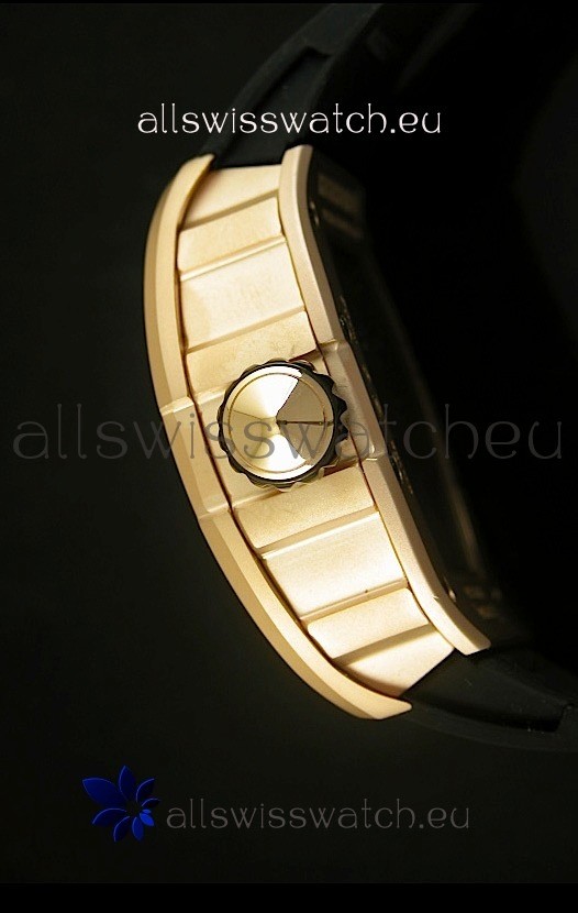 Richard Mille RM057 Tourbillon Jackie Chanin Pink Gold Replica 7