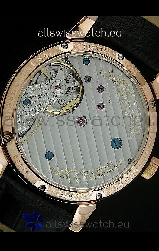 IMG_9081 A. Lange & Sohne Glashutte In Sachskn Classic Rose Gold Replica 7