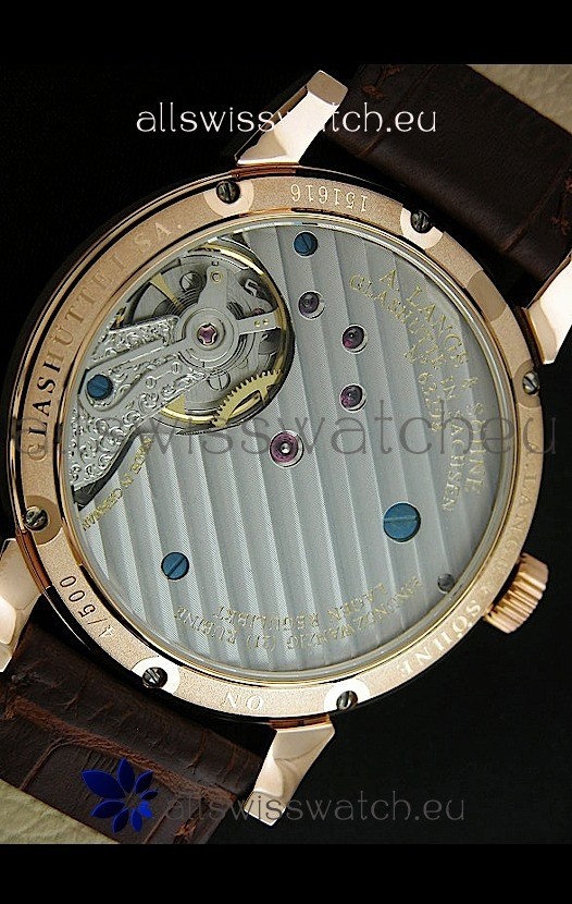 IMG_9081 A. Lange & Sohne Glashutte In Sachskn Classic Rose Gold Replica 7