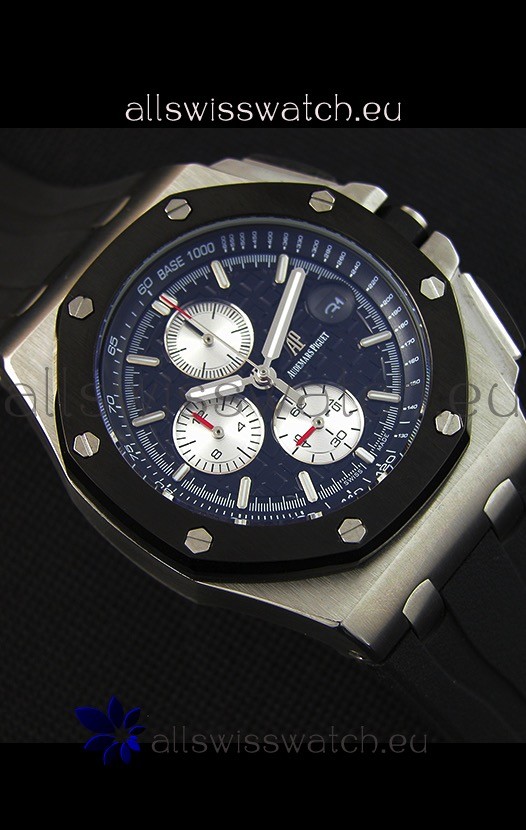 IMG_9081 Audemars Piguet Royal Oak Offshore Chronograph Quartz Stainless Steel Case Replica 7