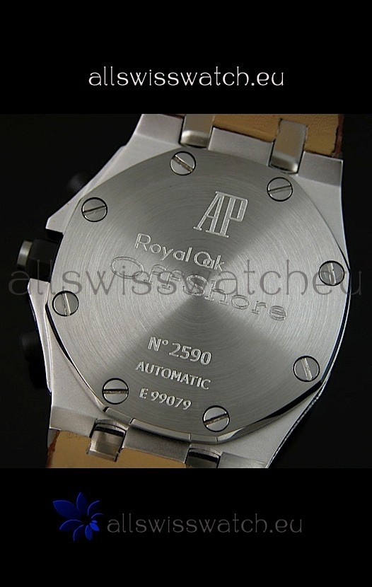 IMG_9081 Audemars Piguet Royal Oak Offshore Quartz with Diamonds Bezel Replica 7