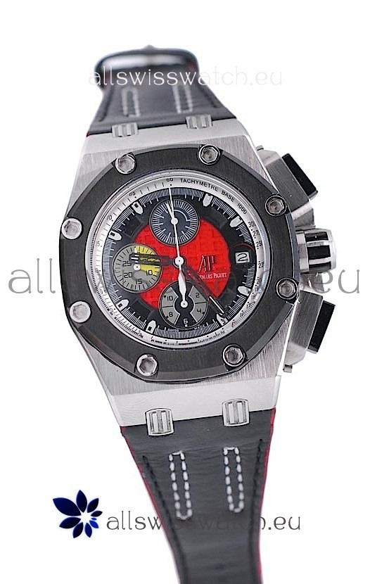 IMG_9081 Audemars Piguet Rubens Barrichello 2011 Edition Japanese in Red Dial Replica 7
