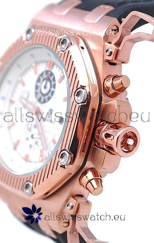 Audemars Piguet Royal Oak Offshore Limited Edition Survivor Rose Gold Replica 7