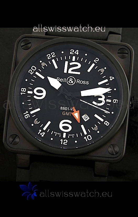 IMG_9081 Bell and Ross BR01-93 GMT in PVD Case Replica 7