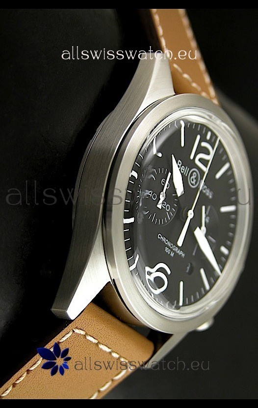 IMG_9081 Bell and Ross BR126 Vintage Quartz in Steel Case Replica 7