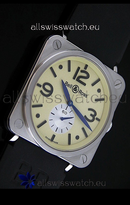 IMG_9081 Bell & Ross in Gold Ivory Dial Replica 7