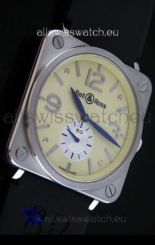 IMG_9081 Bell & Ross in Gold Ivory Dial Replica 7