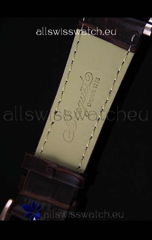 IMG_9081 Breguet Classique Automatic in Gold Skeleton Dial - Roman Hour Numerals Replica 7