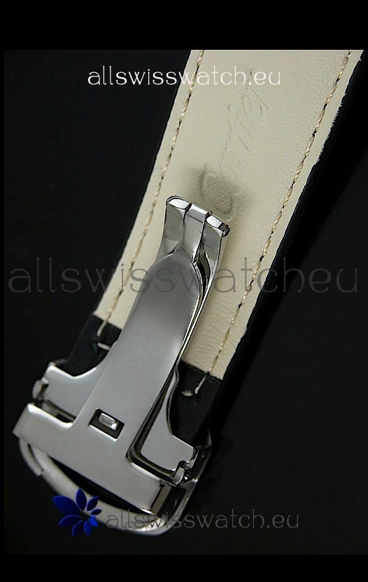 Ballon De Cartier Flying Tourbillon - Black Strap Replica 7