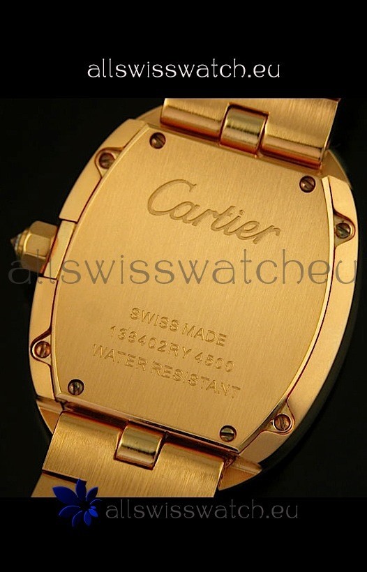 IMG_9081 Cartier Baignoire in Yellow Gold/Diamonds Bezel Replica 7