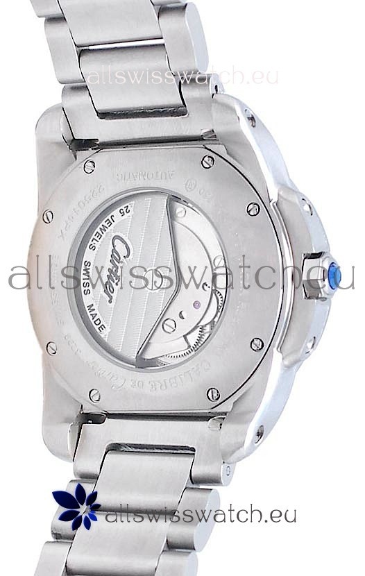 IMG_9081 Calibre De Cartier Automatic in White Dial Replica 7