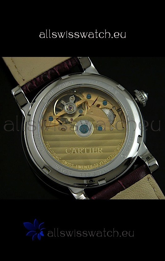 IMG_9081 Cartier Ronde de Tourbillon in Diamond Bezel Replica 7