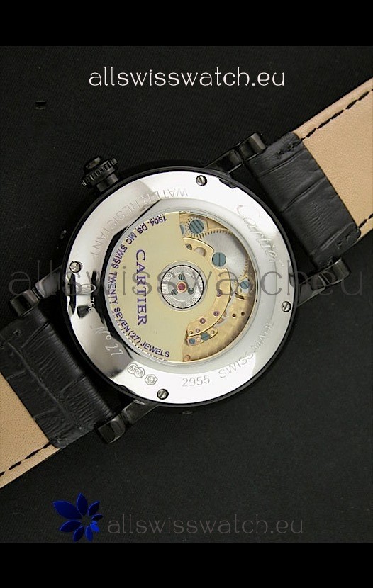 IMG_9081 Cartier Calibre de Tourbillon PVD in Blue Dial Replica 7