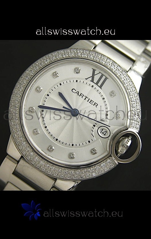 IMG_9081 Balon Bleu de Cartier Mens in Steel Replica 7