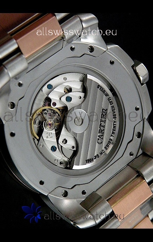 IMG_9081 Cartier Calibre de Rose Gold Replica 7