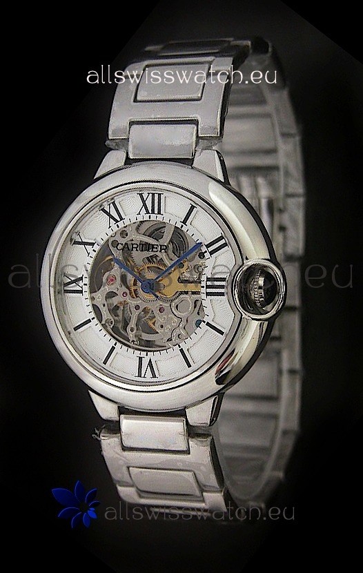 IMG_9081 Cartier Ballon de in White layerd Dial Replica 7