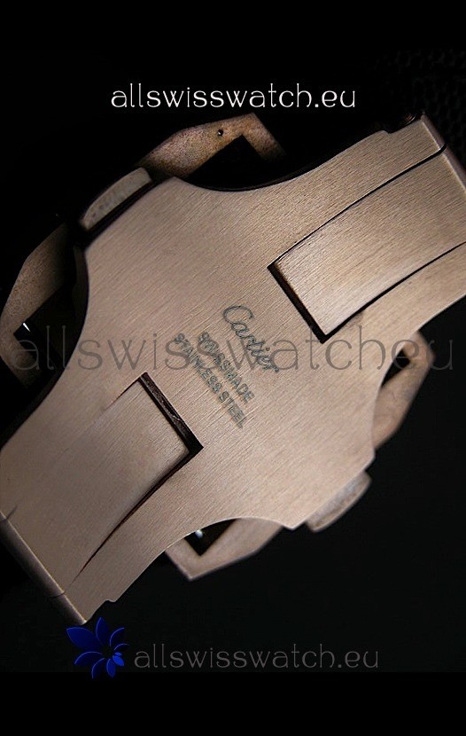 IMG_9081 Cartier Santos 100 in Pink Gold Replica 7