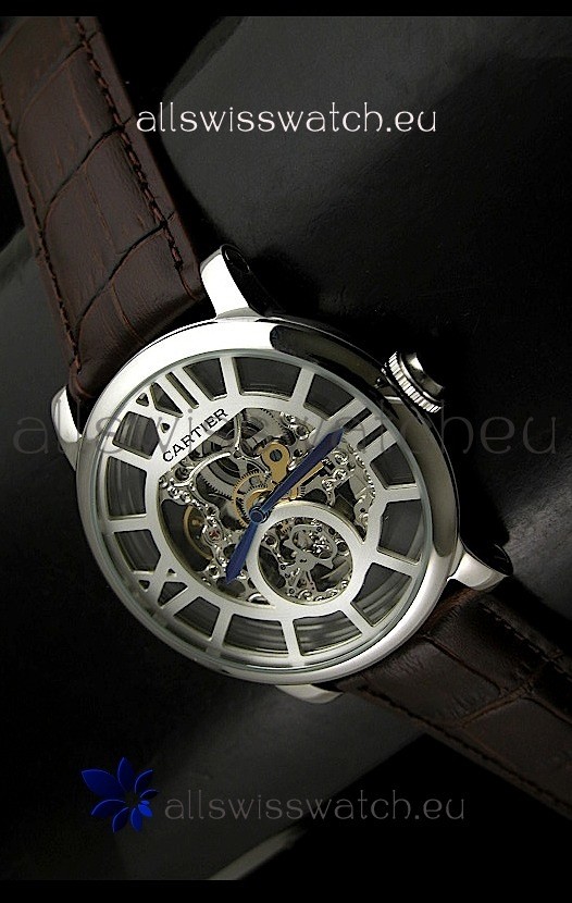 IMG_9081 Cartier Ronde de in Skelton Grey Dial Replica 7