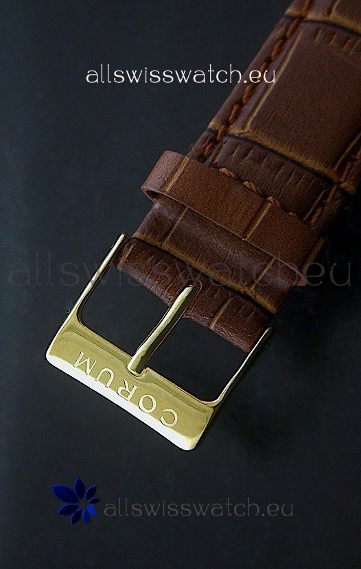 IMG_9081 Corum Admiral's Cup in Brown Strap Replica 7