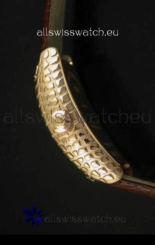 IMG_9081 Franck Muller Casablanca Gold Croco in Gold Case Replica 7
