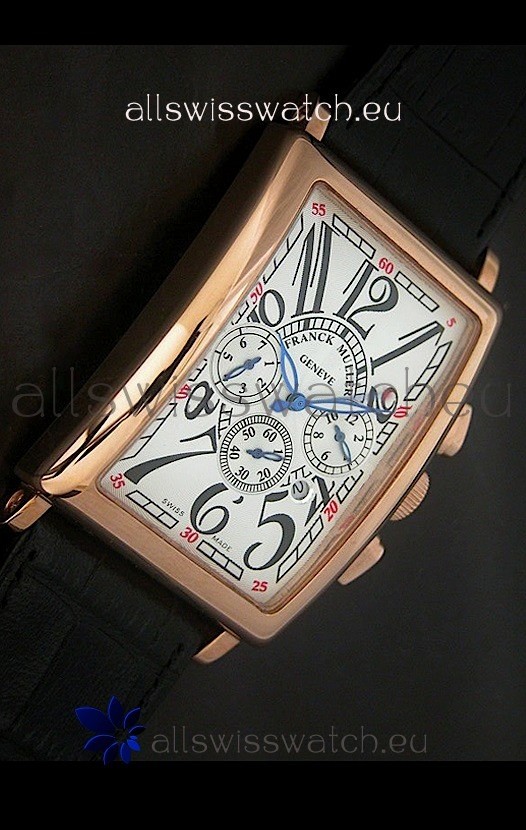 Franck Muller Long Island in White Dial Replica 7
