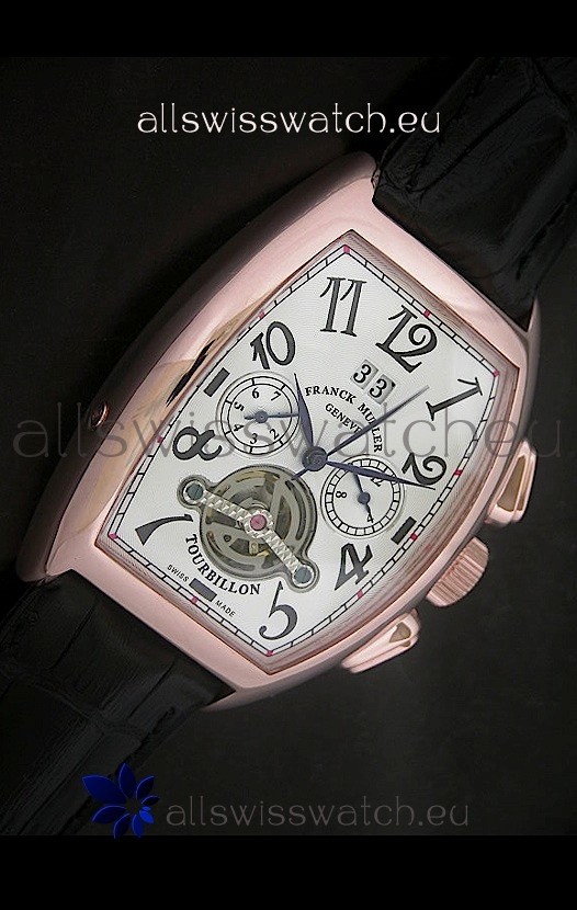 IMG_9081 Franck Muller Tourbillon in Pink Rose Case Replica 7