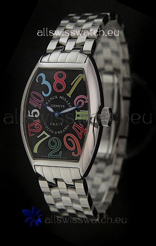 IMG_9081 Franck Muller Crazy Color Dreams in Black Dial Replica 7
