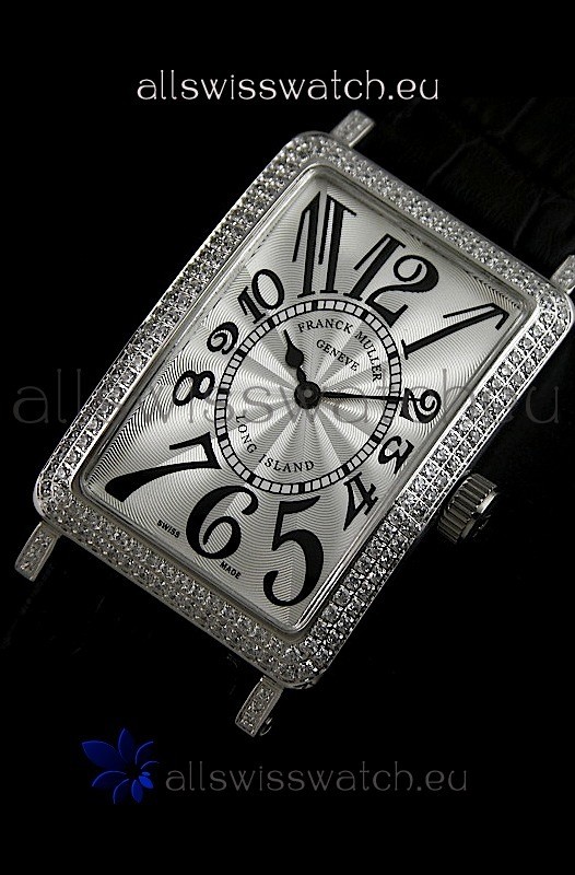 IMG_9081 Franck Muller Long Island in Silver White Dial Replica 7