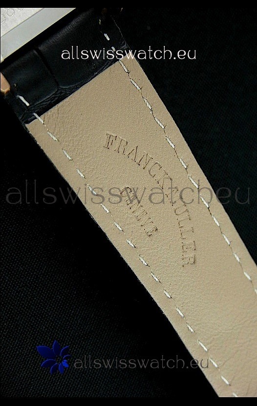 IMG_9081 Franck Muller Geneve Casablanca Rose Gold in Black Dial Replica 7